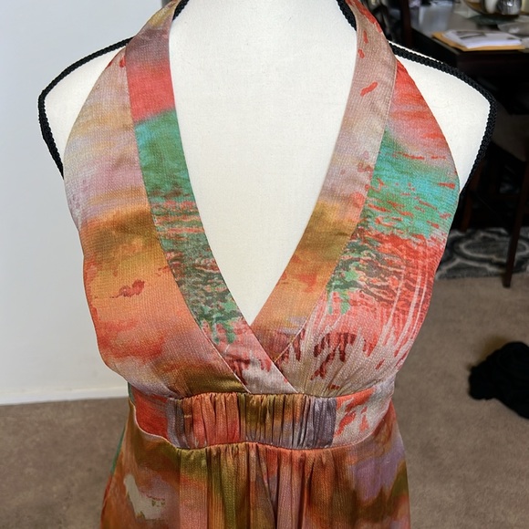 Jessica Simpson beautiful summer dress size 6 fits like a Medium - Picture 4 of 7